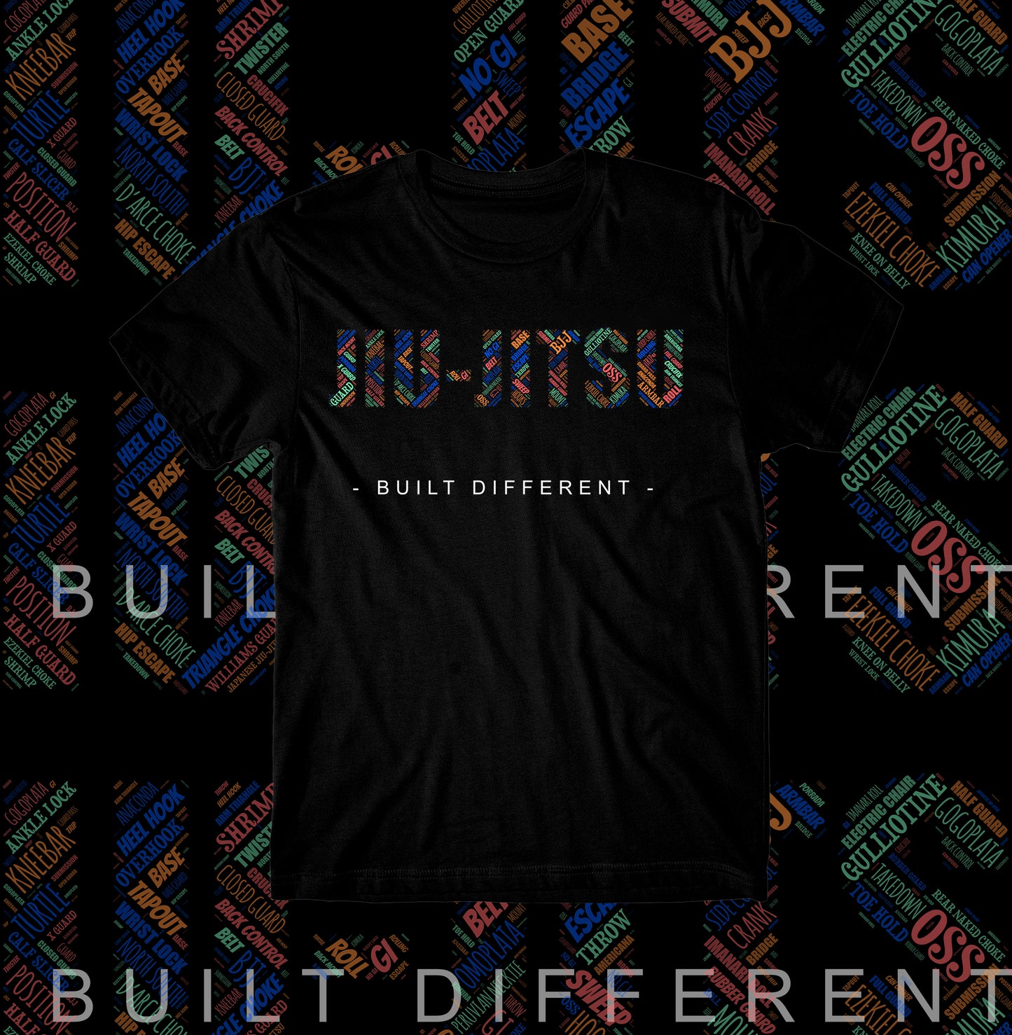 JIU-JITSU TYPOGRAPHY