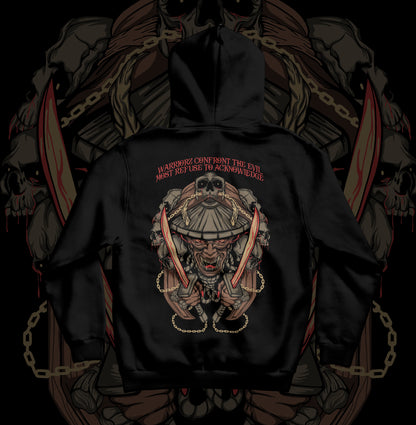 WARRIORZ CONFRONT EVIL HOODIE