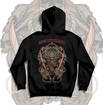WARRIORZ CONFRONT EVIL HOODIE