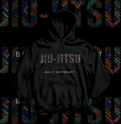 JIU JITSU TYPOGRAPHY HOODIE