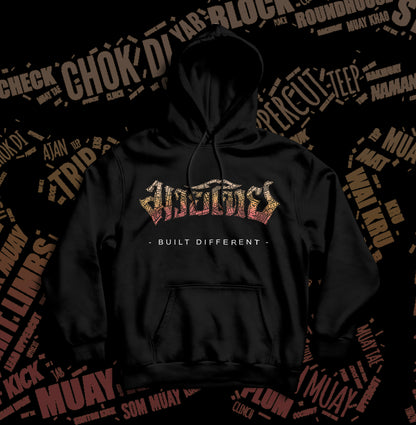 MUAY THAI TYPOGRAPHY HOODIE